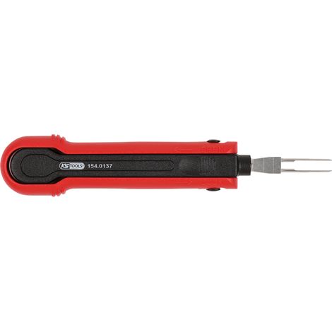KS Tools - Extracteur de cosses pour connecteurs Faston - 14,5 mm - 154.0137 (1/2)