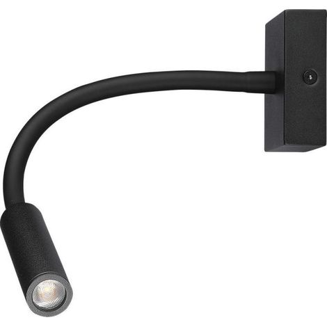 Applique liseuse lit LED V-TAC 3W noire 3000K 150lm (1/5)