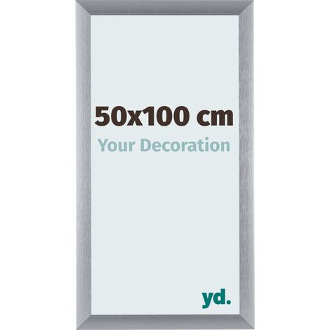 yd. - Cadre photo 50x75 - Argent Brosse - Aluminium - Tucson (1/5)