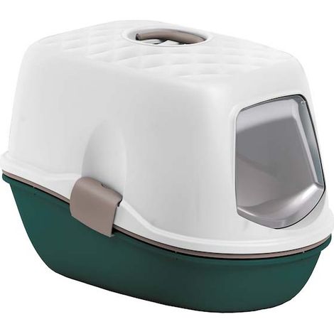 Litière maison de toilettes Furba Vert anglais (1/4)