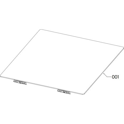 Ersatzteil - Table de cuisson (repère 001) - - ELECTROLUX