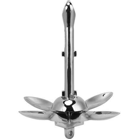 Klappbarer Enteranker aus Edelstahl 304 für Fischerboote, Yachten, Kanus und Schlauchboote (1/5)
