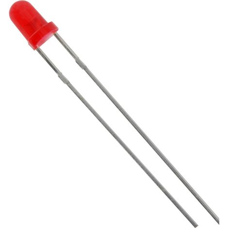 HuiYuan 3004R4D-EPA-P LED bedrahtet Rot Rund 3 mm 8 mcd 60 ° 20 mA 2.1 V