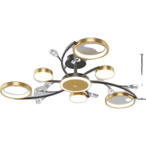 Chandelier de plafond nordique, 6 lumières, 8 lumières, 10 lumières (1/2)