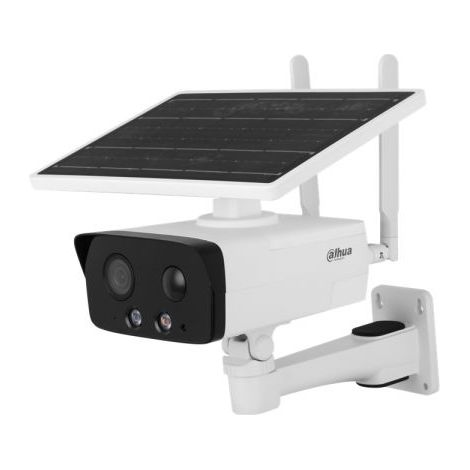 Dahua telecamera IP 4MP fissa 2.8 IR50 4G + Pannello Solare e batteria - IPC-HFW2431DG-4G-SP-EAU-B (3.6mm) S
