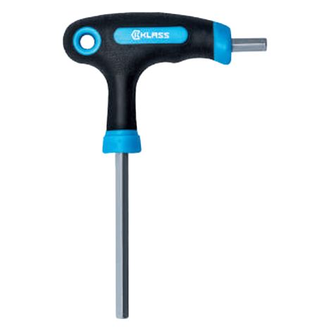 KLASS 76804 CHIAVE A T MASCHIO ESAGONALE  CORTA 4X60