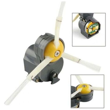 Module de brosse latérale pour aspirateurs robots iRobot Roomba 500/600/700/800 – Conception optimisée pour le nettoyage des coins – Couleur : Gris (1/5)