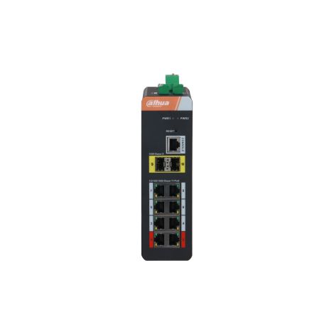 IS4210-8GT-120 - Switch Industrial managed 10 porte Gigabit (8 PoE 120 W) DinR
