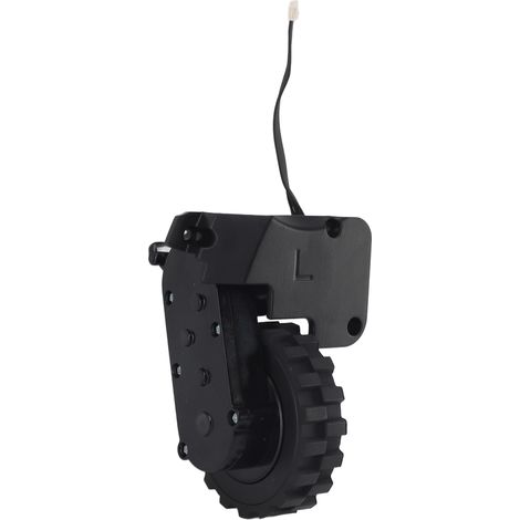Roue motrice gauche pour aspirateur robot ABS, amortissement et antidérapage, compatible PROSCENIC et LIECTROUX (1/4)