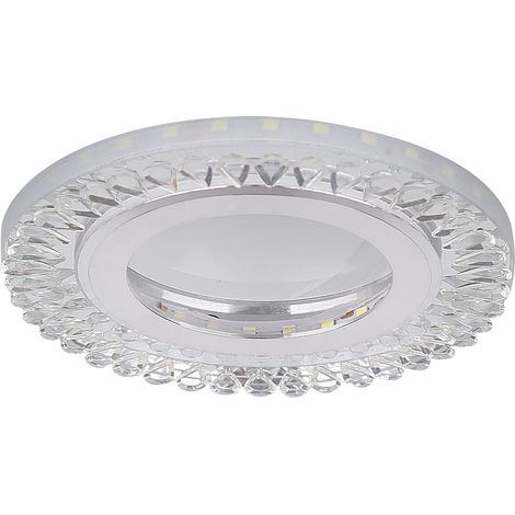 Plafoniera Candellux SSP 2 luci LED 10W 6500K cromo (1/2)