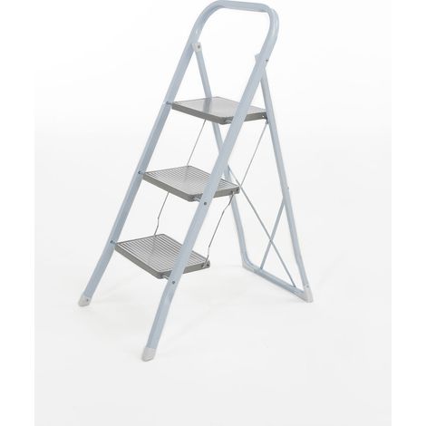 Escalera veritt 3 steps capacidad 150 kg acero epoxi