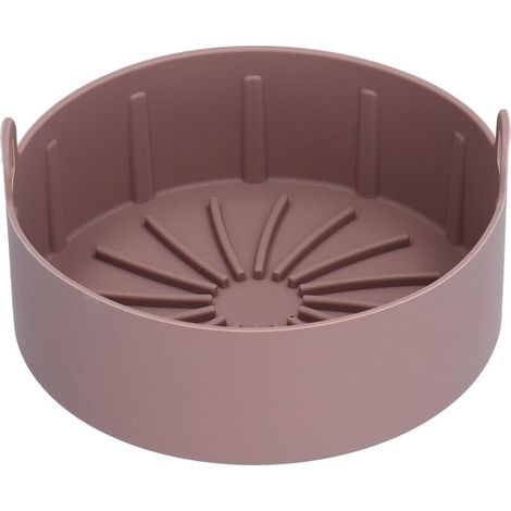 - Cesto friggitrice elettrica, riutilizzabile in silicone, accessori, cucina di 16 cm per forno e piano cottura (20°C-220°C) (1/5)