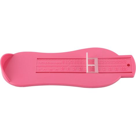 Appareil de Mesure de Pieds Enfant - Règle de Pointure pour Chaussures Bébé Rose (1/5)