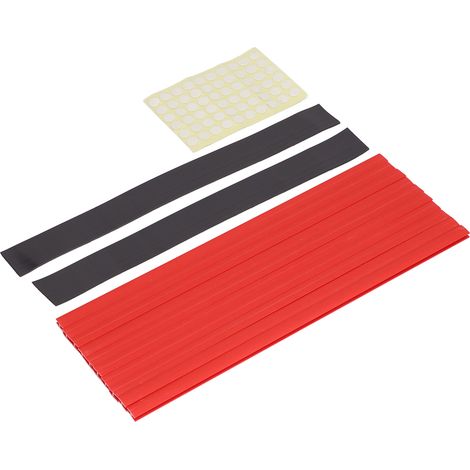 Lot porte-dosettes de café rouge, double usage, adhésif magnétique mural, sans perçage, support de rangement pour maison (1/5)
