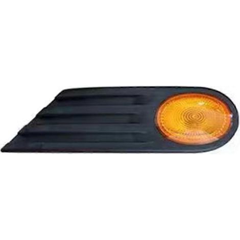 Embellecedor de luz repetidora del lado izquierdo 63132751503 para MINI R55 R56 R57 R58 R59 07-13 Luz de señalización de asistencia del guardabarros (izquierda)