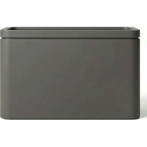 Vaso INFINITY SQUARE 100x60cm antracite