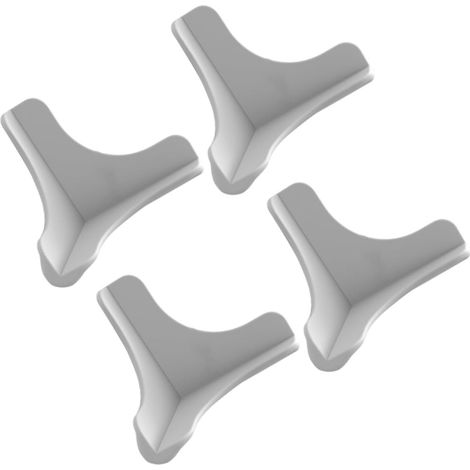 4 protège-coins de sécurité - gris - silicone - antichoc (1/5)