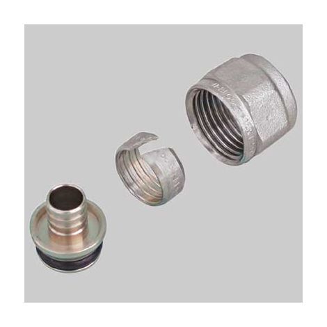 ADATTATORE TUBO PLASTICA CON CALOTTA 15 x 2,5 FAR