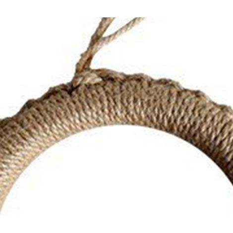 Grand dessous de plat, dessous de plat, sous-verre et support isolant thermique en corde de chanvre tressée. (1/5)