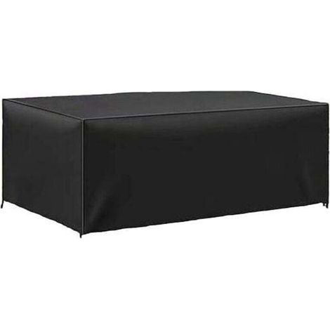 Housse Table de Jardin - 180 x 110 x 70cm - Housse de Protection Bâche Résistante aux Intempéries et aux Déchirures 420D Oxford pour Mobilier Salon de Jardin (1/4)
