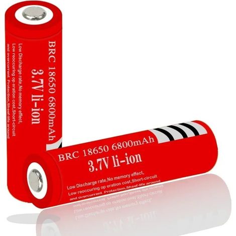 Neuer wiederaufladbarer 3,7V 6800mAh BRC 18650 Lithium-Ionen-Akku (1/4)