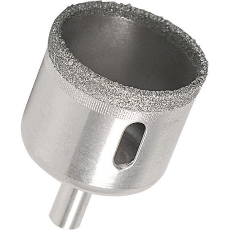 1 foret diamant de 35 mm de diamètre de coupe - Forets creux, scie-cloche, trépan, adaptés pour ouvrir des trous dans le verre, la céramique, le marbre et d'autres matériaux (1/4)