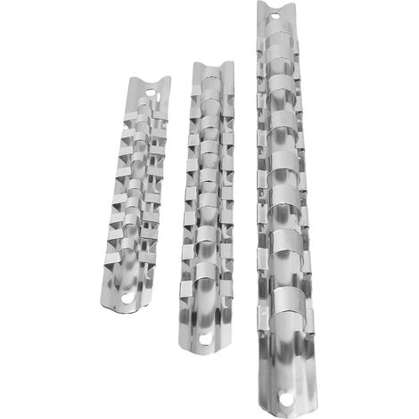 4 3 8 1 2 Rackmontage mit 8 Wandbefestigungsclips für