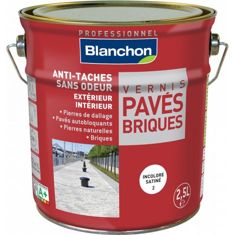 Vernis pavés briques incolore satiné - 2.5L (1/4)