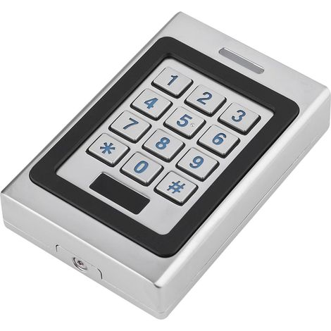 Système de Contrôle D'accès Imperméable avec Plusieurs Options de Cartes et Codes, Clavier Anti-explosion Durable pour L'accès à la Porte de sécurité (1/5)
