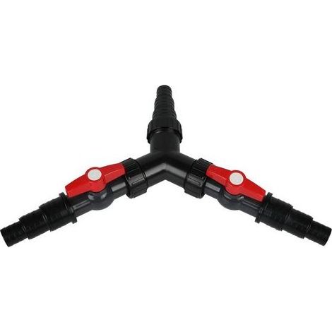Répartiteur en Y Distributeur d'eau pour pompe de bassin CST-02F 25/32/38mm (1"/1 1/4"/1 1/2") (1/5)