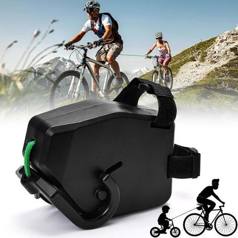 Sangle de remorquage pour vélo - Accessoires de vélo - 2,5 m - Rétractable - Charge utile 300 kg - ABS (1/4)