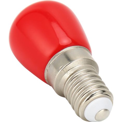 Ampoule LED E14, Ampoule 3W, Ampoules 350lm avec 4 Couleurs au Choix, pour Plafonnier Applique Réfrigérateur (220-240V)(rouge) (1/5)