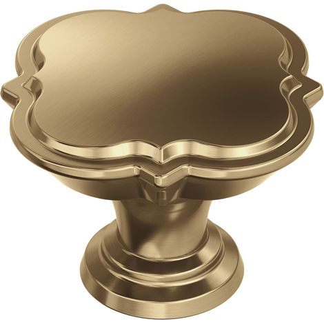 Bouton de placard Bronze champagne Bouton de tiroir de 44 mm de diamètre Quincaillerie de cuisine et de salle de bain Quincaillerie pour meubles (1/5)