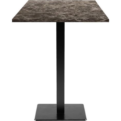 Mange-debout 60 x 60 cm - modèle Milan marbre indra
