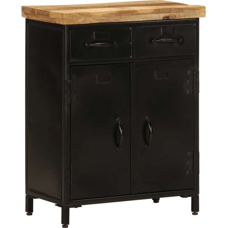 Aparador de madera maciza de mango 55x30x71 cm (1/5)