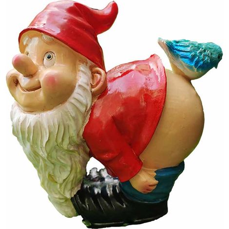Nain De Jardin - Statue Résine Chevalier Motocycliste - Décoration Extérieure Pour Jardin Terrasse Arrière-Cour - 1 Pièce (1/5)