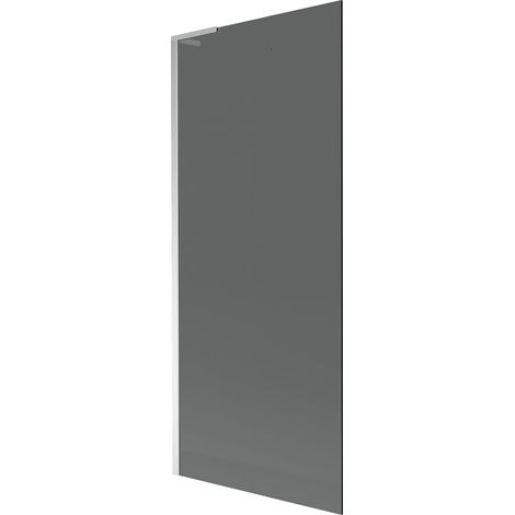 Mexen Next L paratia per vasca da bagno 1-anta 80 x 150 cm, grafite, cromo - 895-080-000-03-40-01 (1/5)