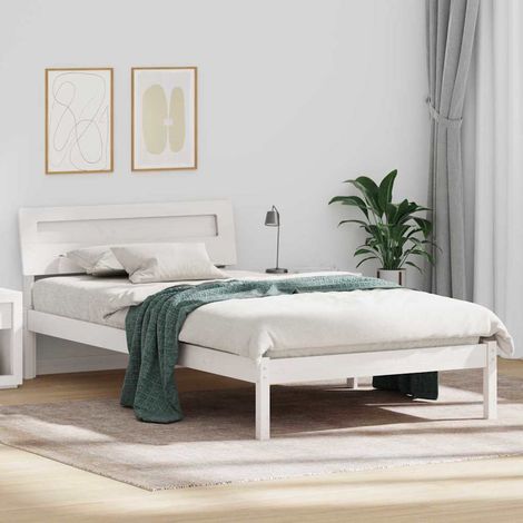 Estructura de cama 80 x 200 cm Madera de pino macizo vidaXL (1/5)