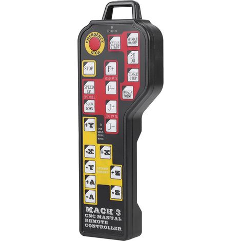 CNC-Graviermaschine, manuelle Steuerung, USB-Anschluss, 4-Achsen-Steuerung für Mach3 (1/5)
