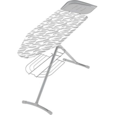 Colombo A142LB1W Turbo Asse da Stiro 120x44 cm Regolabile 6 Posizioni Portacaldaia 10 Kg Griglia Portabiancheria Cotone Biologico