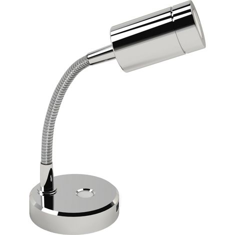 Lampada da lettura a LED 12V/24V 3300K per camper, barche e comodino, con comandi touch, testa girevole a 360°, braccio flessibile e alimentazione USB. Ideale per studiare, leggere, lavorare e campegg (1/5)
