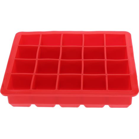 1 Moule à glaçons,Silicone alimentaire,20 compartiments,Glaçons 5 cm,Whisky cocktails bars (1/5)