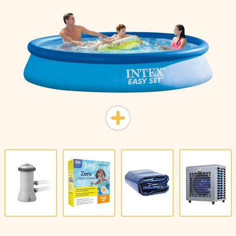Intex Piscine Easy Set Ronde - 366x76 cm - 5-pièces S331 (1/5)
