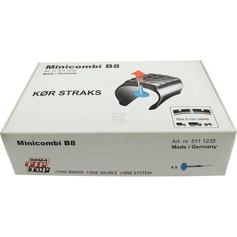 Minicombi B8 Nachfüllset 8 Stück REMA TIP TOP 5111235 (1/4)