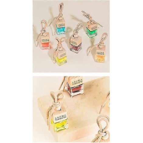 Parfum pour voiture, bijoux d'aromathérapie pour voiture, suspension lumineuse parfumée - Ocean Fragran (1/5)