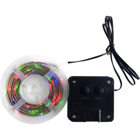 Lumières solaires LED pour panier de basket-ball, anneau lumineux LED 7 couleurs étanches pour l'entraînement et les jeux en extérie (1/5)