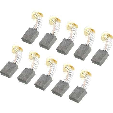 Carbon Brushes 16x13x6mm for Electric Motors Power Supply Tool Angle Grinder Table Saw Replacement Part Repair, 10pcs (1/5)