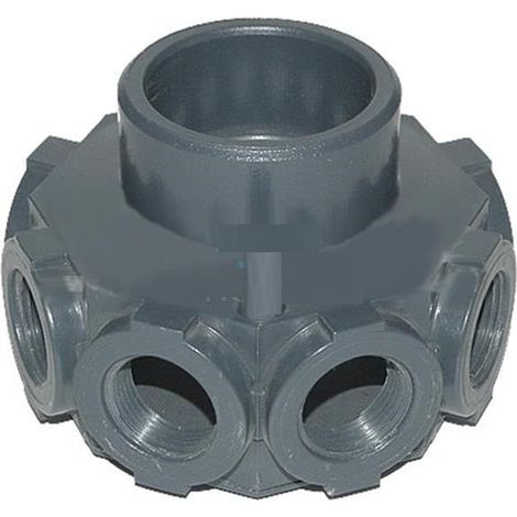Collettore testa 8 braccia 1". Astralpool.