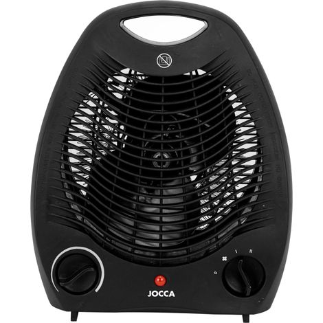 Radiateur Électrique 2000w - Fonction Chaleur Et Ventilateur - 2 Vitesses Pour Fonction Chaleur - Poignée De Transport (1/5)