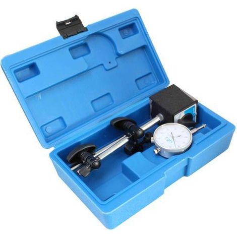 S-MAHO2 - Set di supporto magnetico con base magnetica e comparatore, risoluzione 0-10 mm 0,01 mm (1/3)